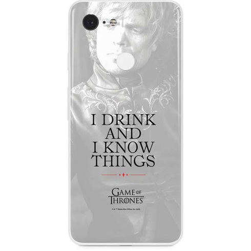 Game of Thrones: Tyrion Lannister Quote Google Pixel 3 Skin